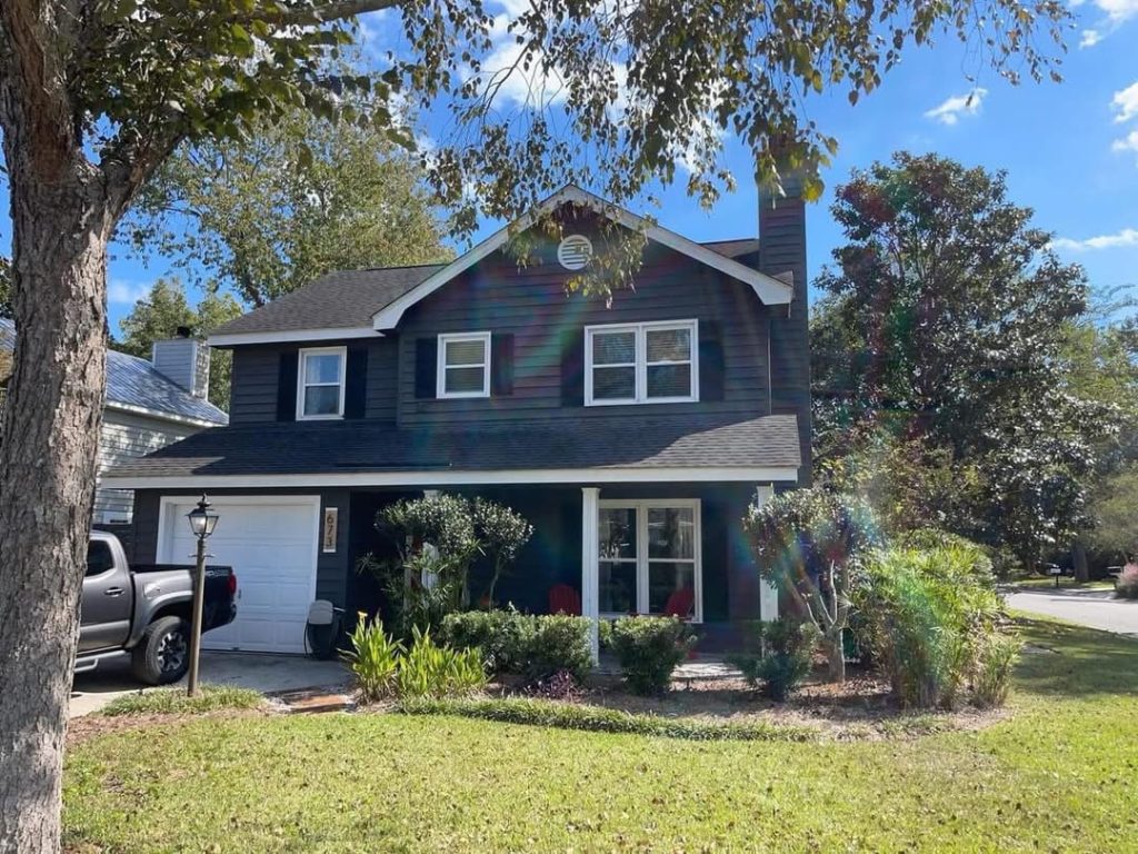 Before Hardie Replacement