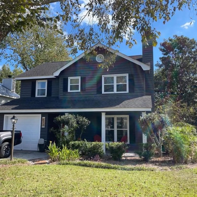 Before Hardie Replacement